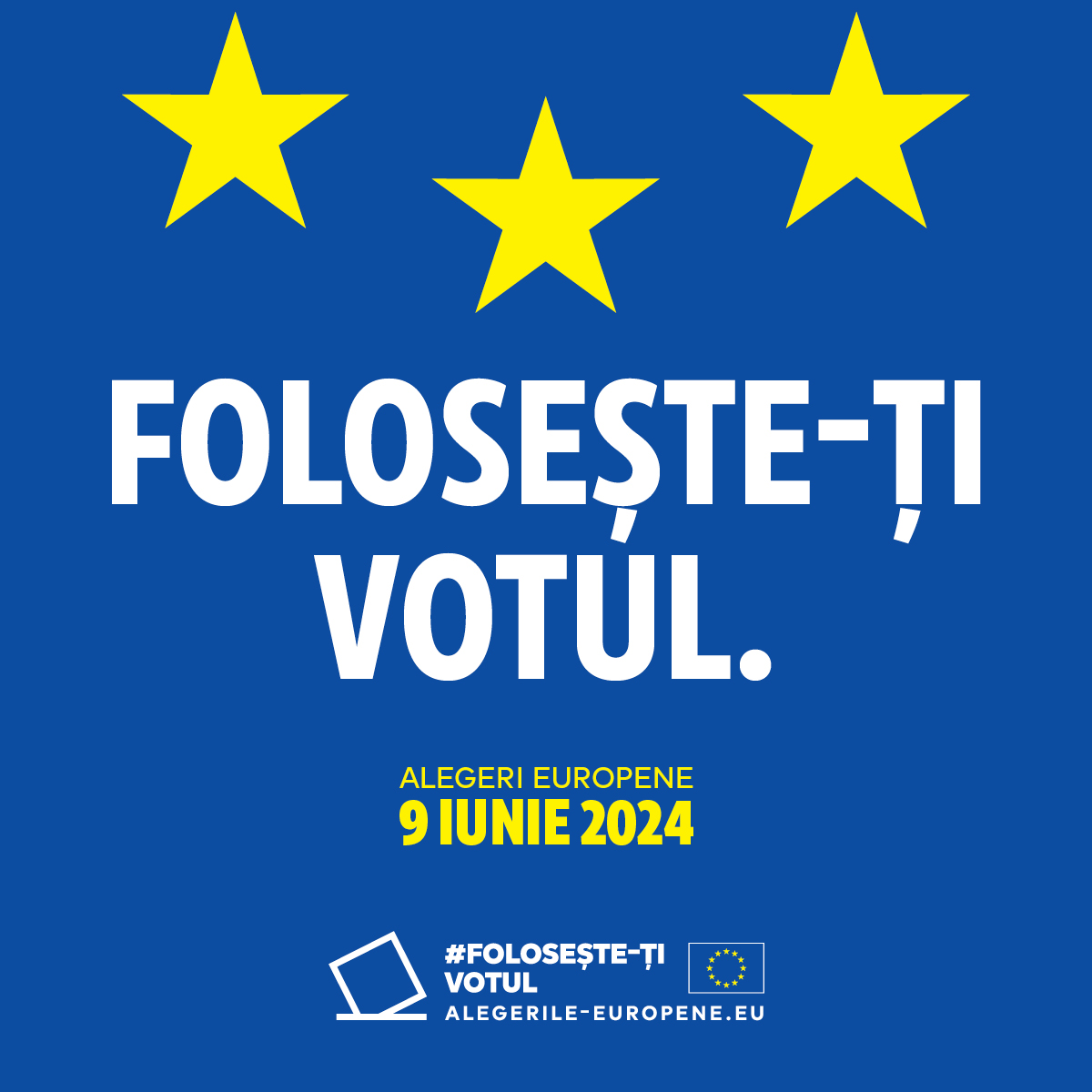 Set de instrumente educaționale Alegeri europene 9 iunie 2024